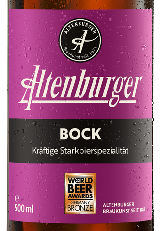 Etikett Altenburger Bock