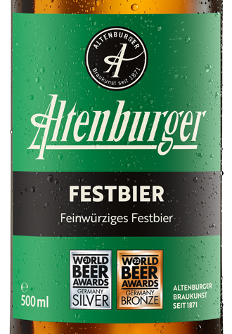 Label Altenburger Festbier