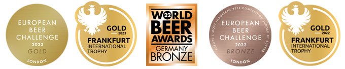 Award Collection Altenburger Bier