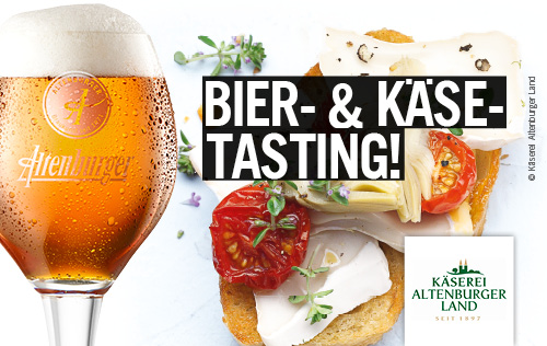 Altenburger Bier-Käse-Tasting