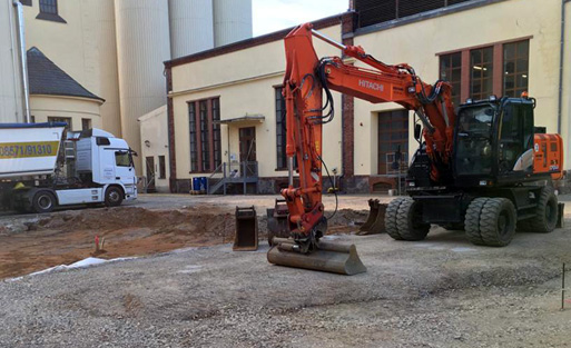 Baustelle Altenburger Brauerei