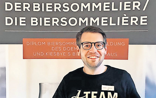 Biersommelier Bastian Leikeim