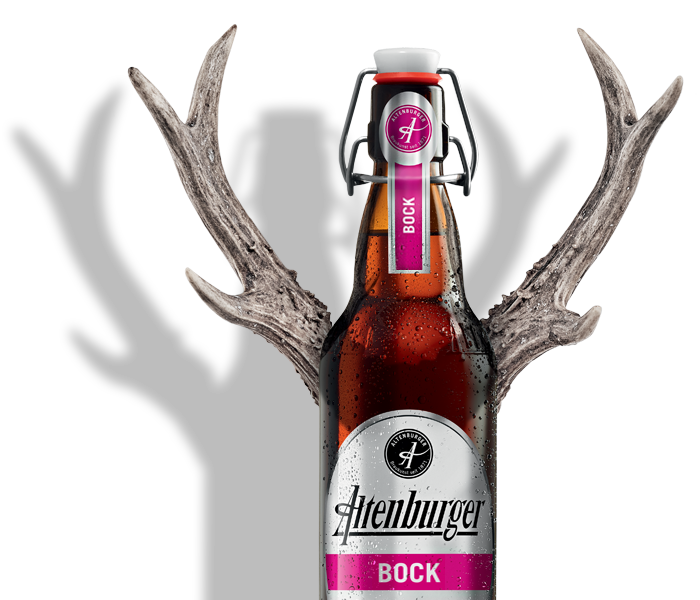 Flasche Altenburger Bockbier