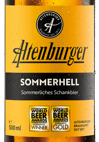 Etikett Altenburger Sommerhell