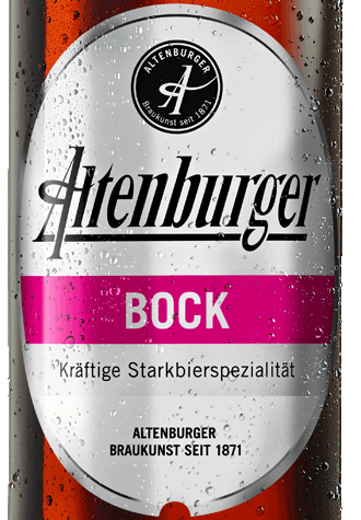 étiquette Altenburger Bock