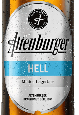 Etikett Altenburger Hell